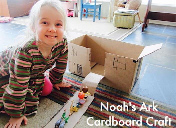 Cardboard Craft: Noah’s Ark
