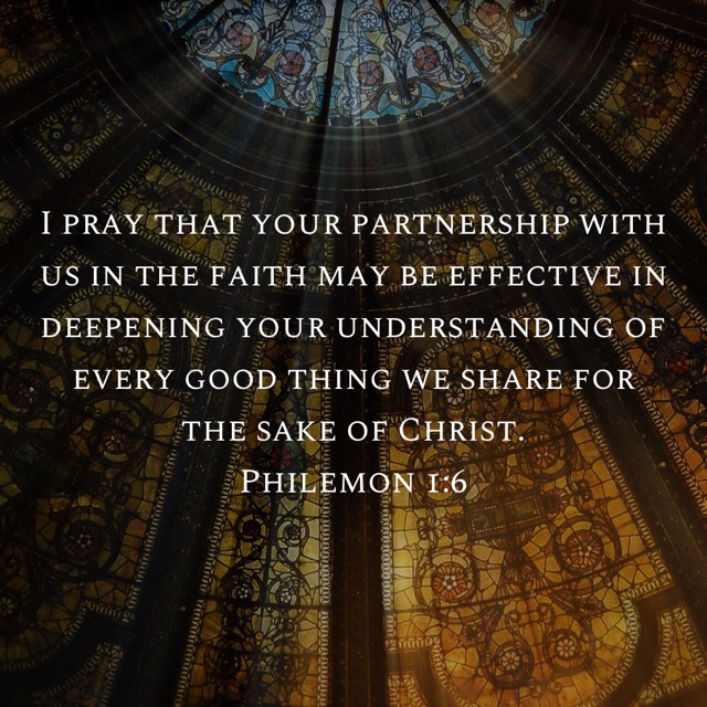 Philemon Memory Verse Jesse Joyner